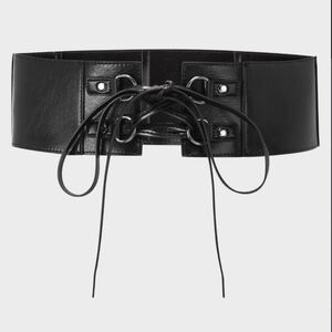 Killstar Black Corset Belt